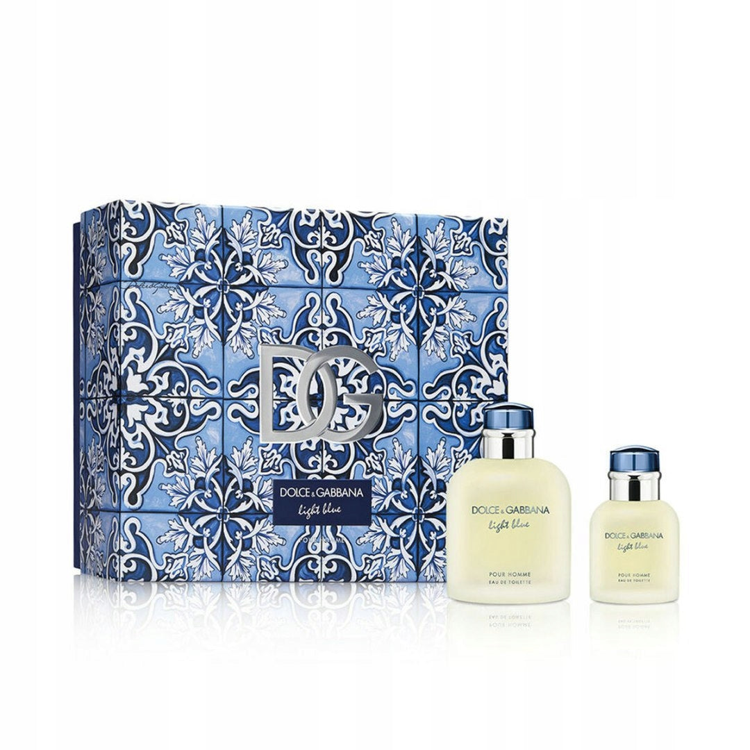 Set of Perfumes for Men Dolce & Gabbana 2 Pieces Light Blue