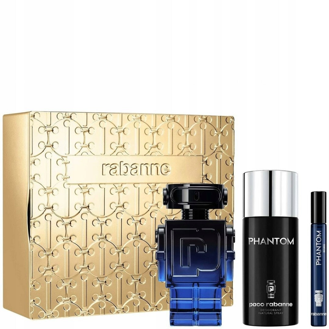 Set of Perfumes for Men Paco Rabanne PHANTOM 3 Pieces