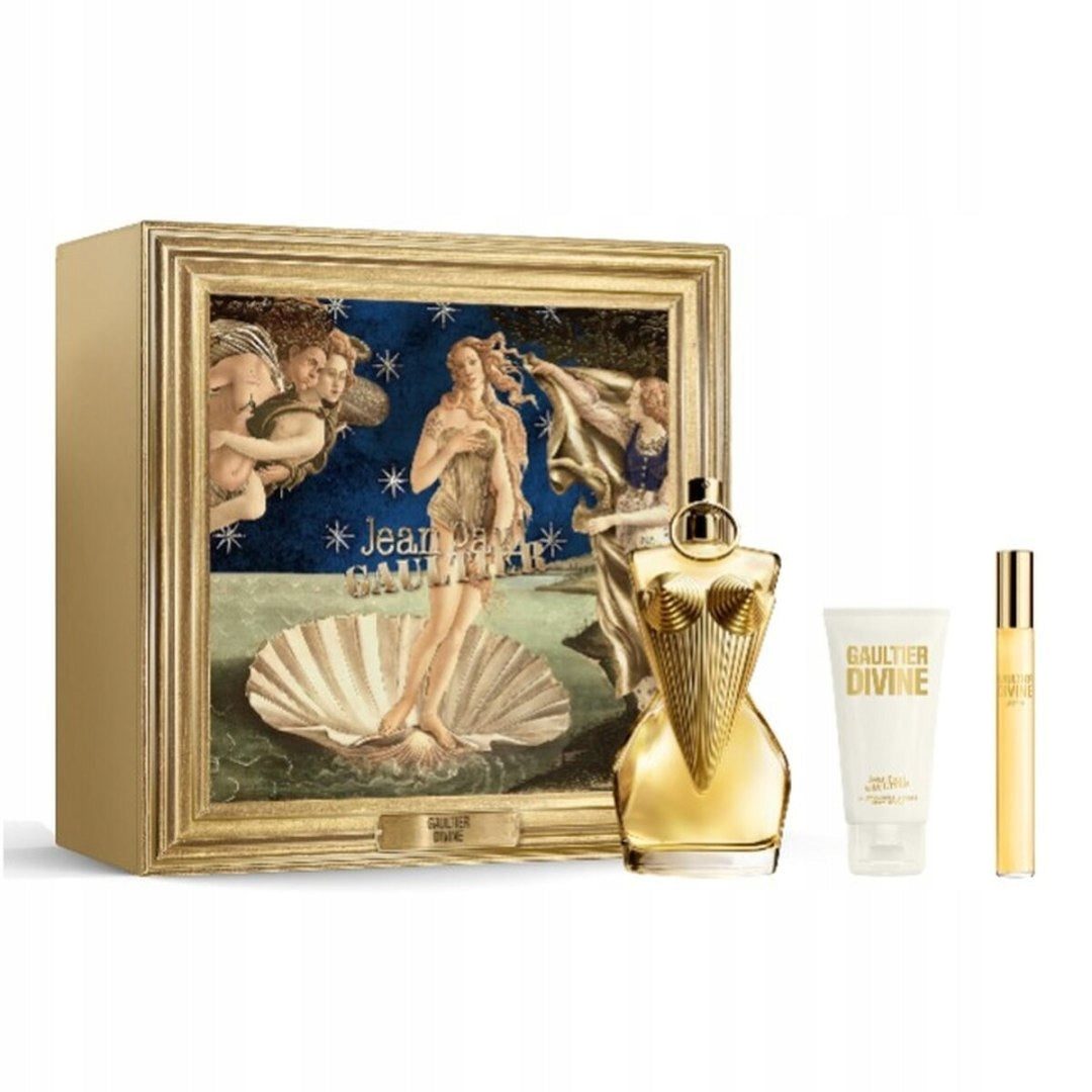Set of Perfumes for Women Jean Paul Gaultier Gaultier Divine 3 Pieces Packaging status original