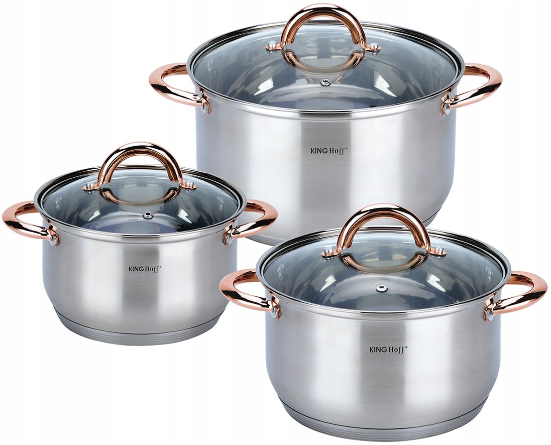 Set of Pots 6 el Pot Induction