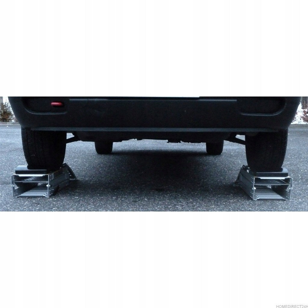 Set of Ramp Overruns Folding to 2,2T Set of Steel Driveways 2pcs Brand Bituxx