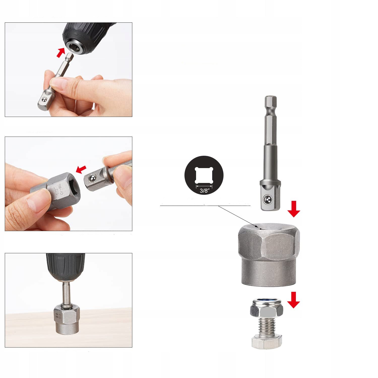 Set of Screwdrivers for Damaged Screws and Nuts 14 el. Brand no brand