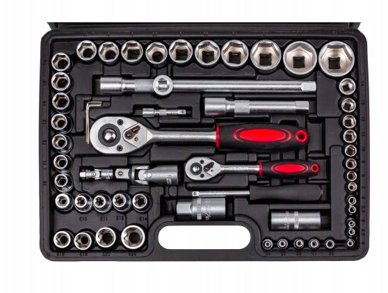 Set of Socket Wrenches Tools 108 Elements In Torx Suitcase Brand RETOO
