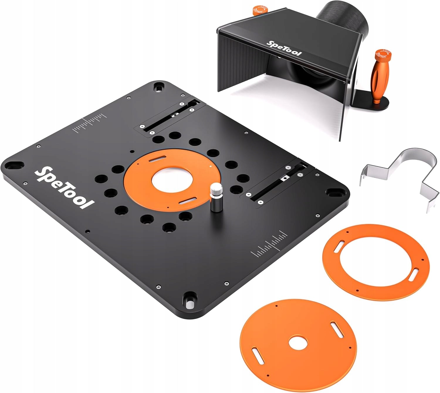 Set of SpeTool Milling Tile for Milling Table Dust Extraction 235