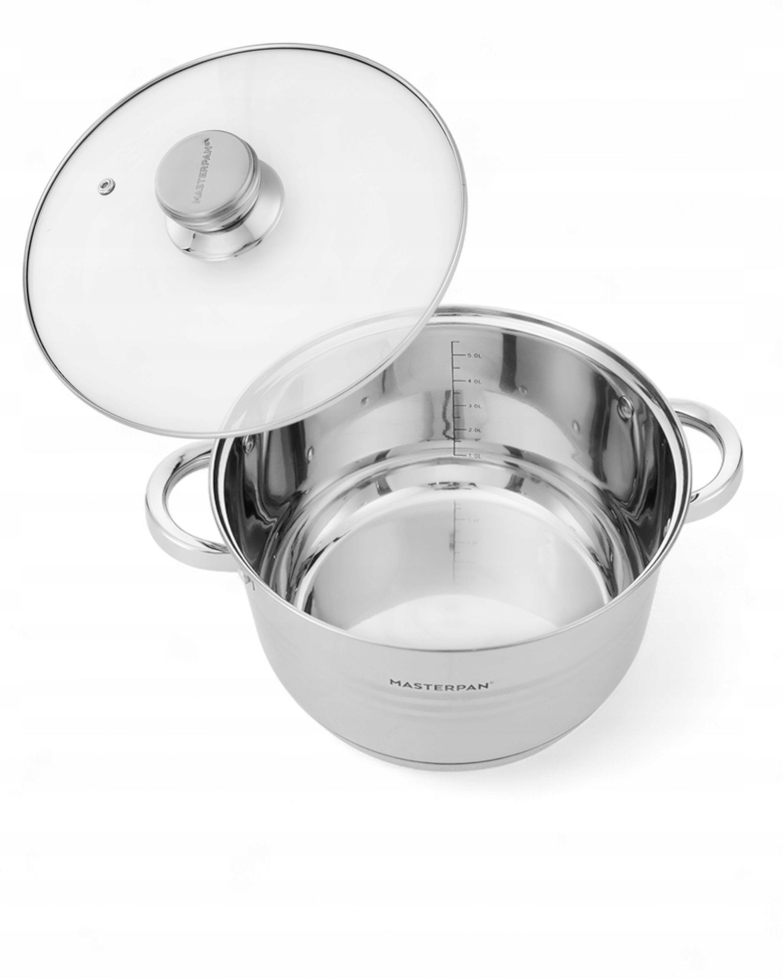 Set of Stainless Steel Pots Induction Gas 12 el Bottom 9 layers Manufacturer code MP-5119