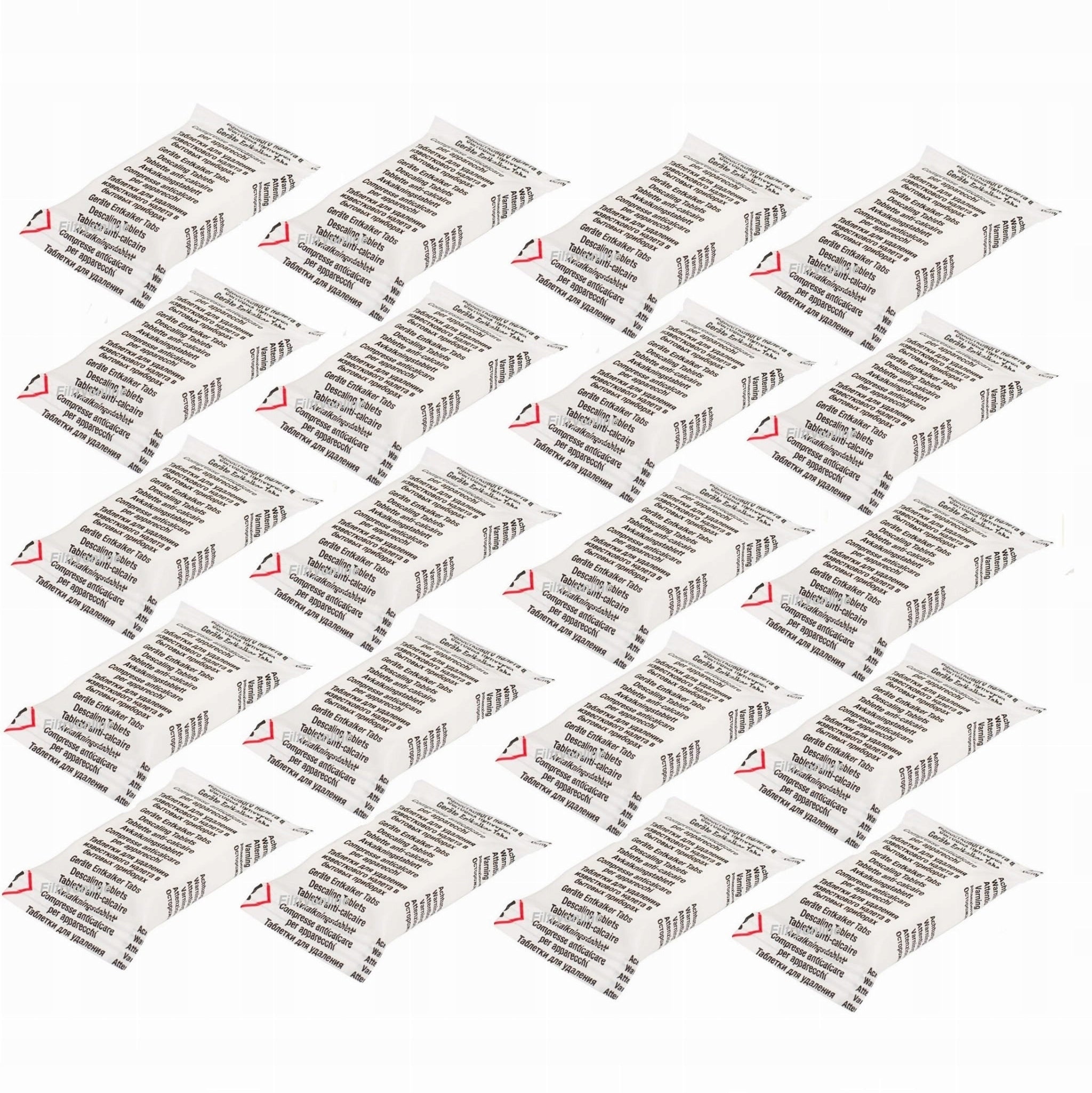 Set of Tablets for Decalc 50tab, Cleaneo 20tab Brand Aqualogis