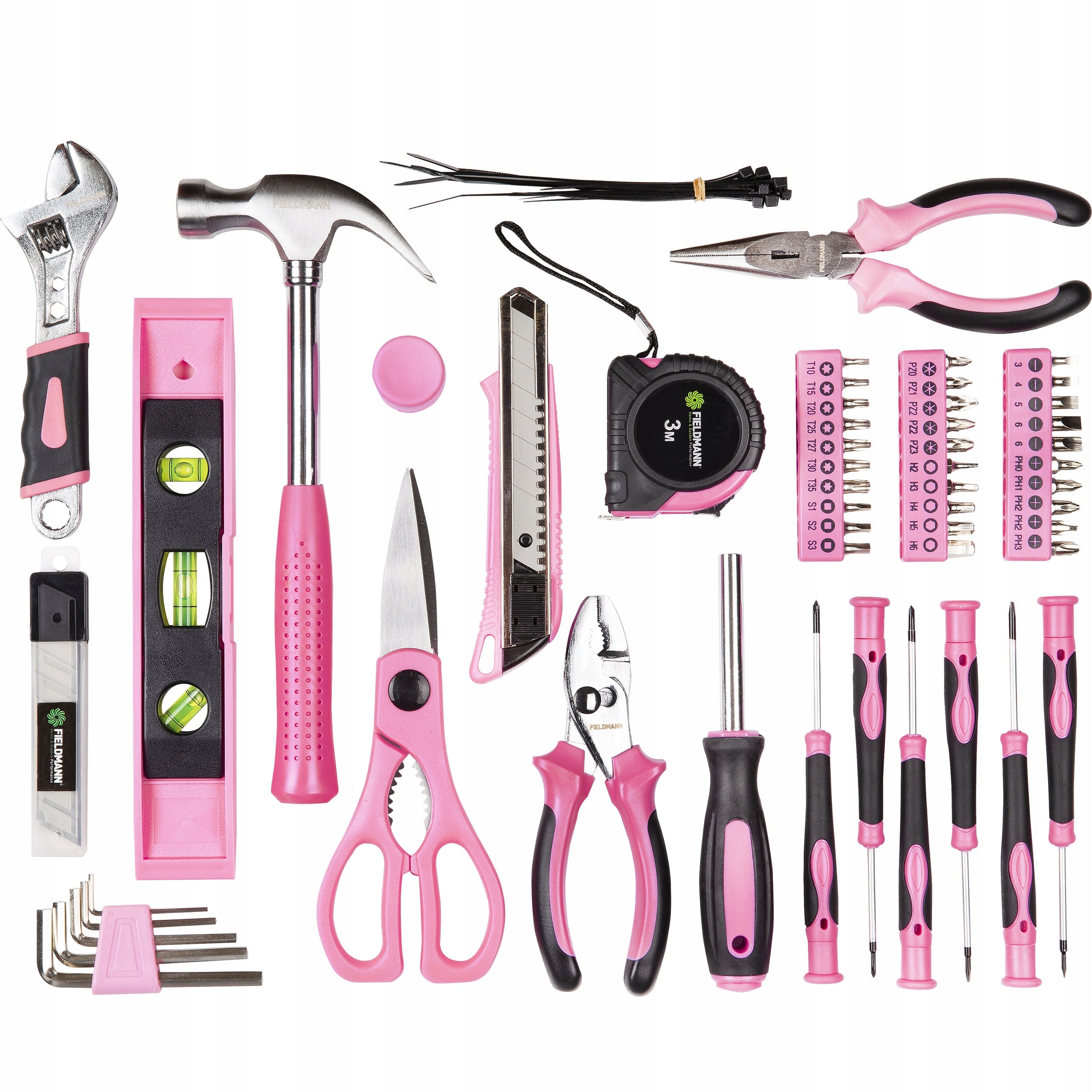 Set of Tools for Women Fieldmann FDG 5016-71R 71 Bit Elements Manufacturer code FDG501671R