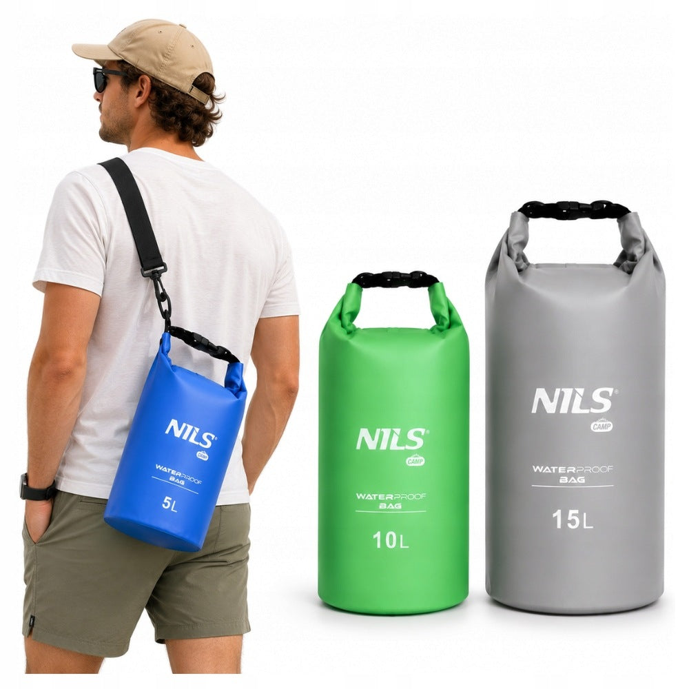 Set of Waterproof Hiking Bags DRY BAG 3 pcs.