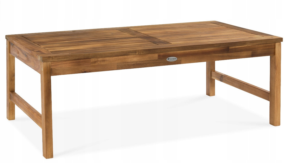 Set of Wooden Garden Furniture MALMO Garden Furniture Wooden Brown Color brown