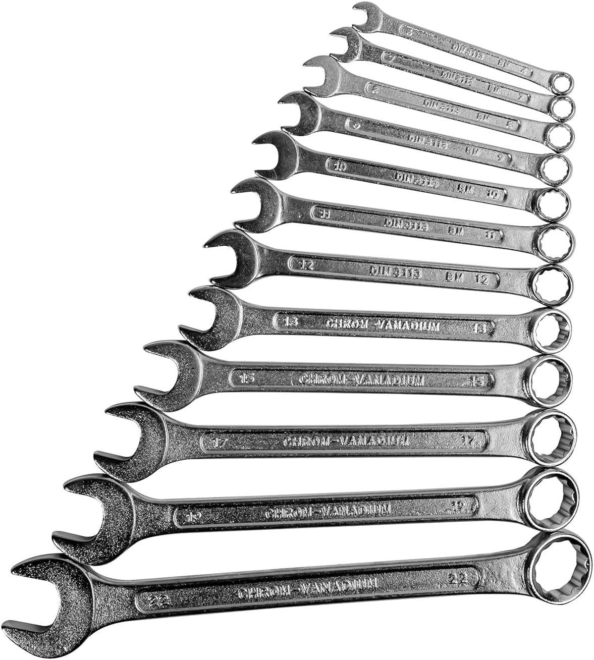 Set of Wrenches 12 pcs. 6-22 mm Brand VidaXL