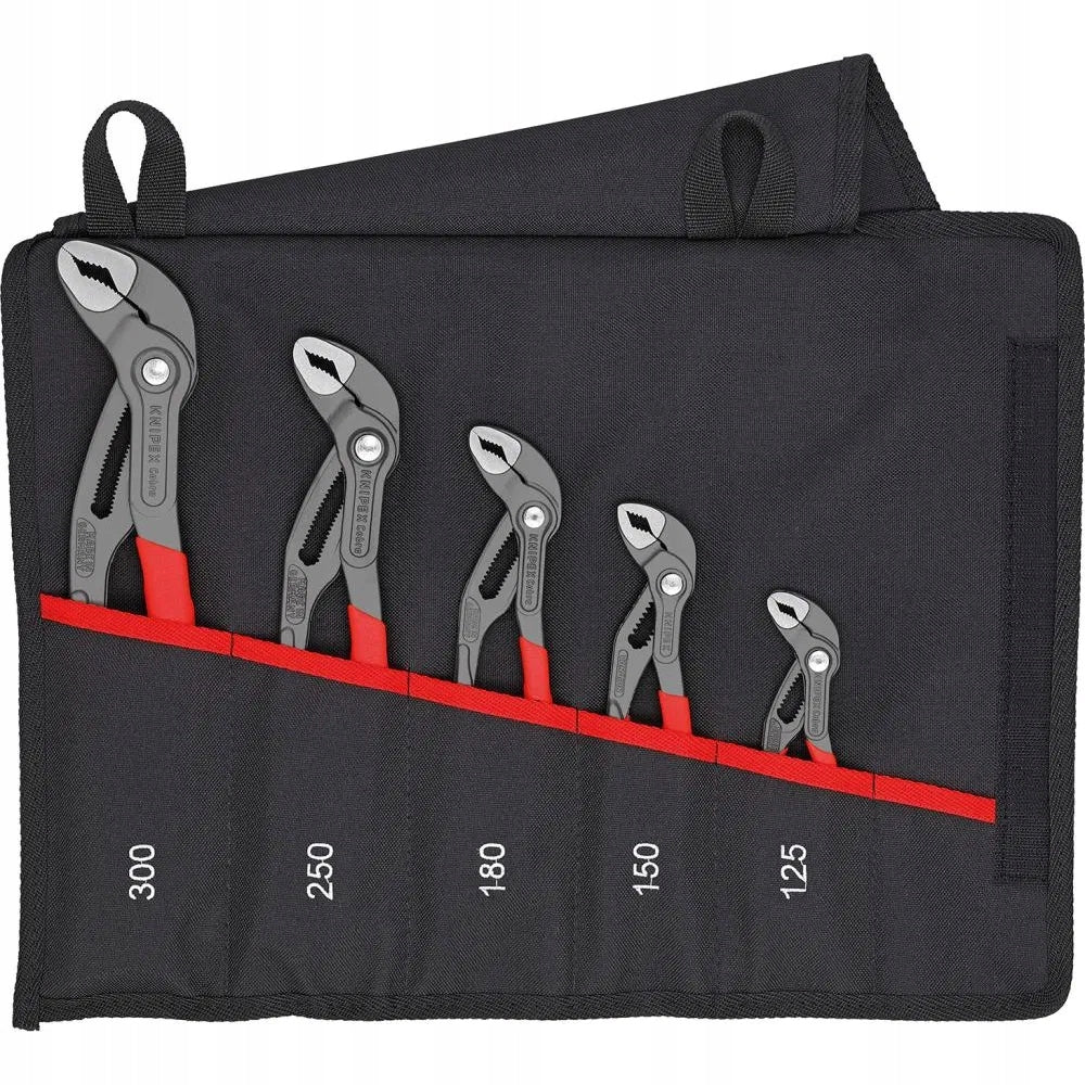Set of adjustable pliers Knipex 00 19 55 S5 5 elements from 125 to 300