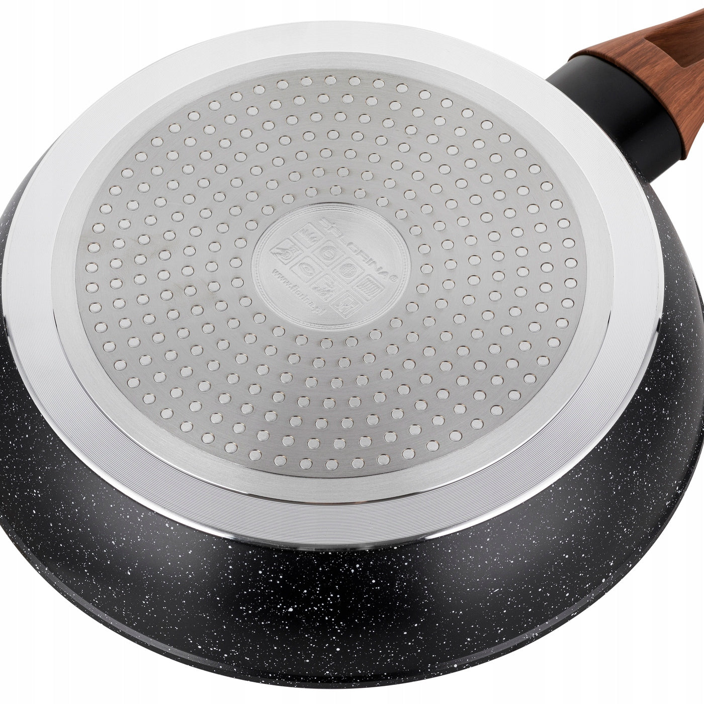 Set of aluminium pots Florina Master Black 9el. Material aluminum