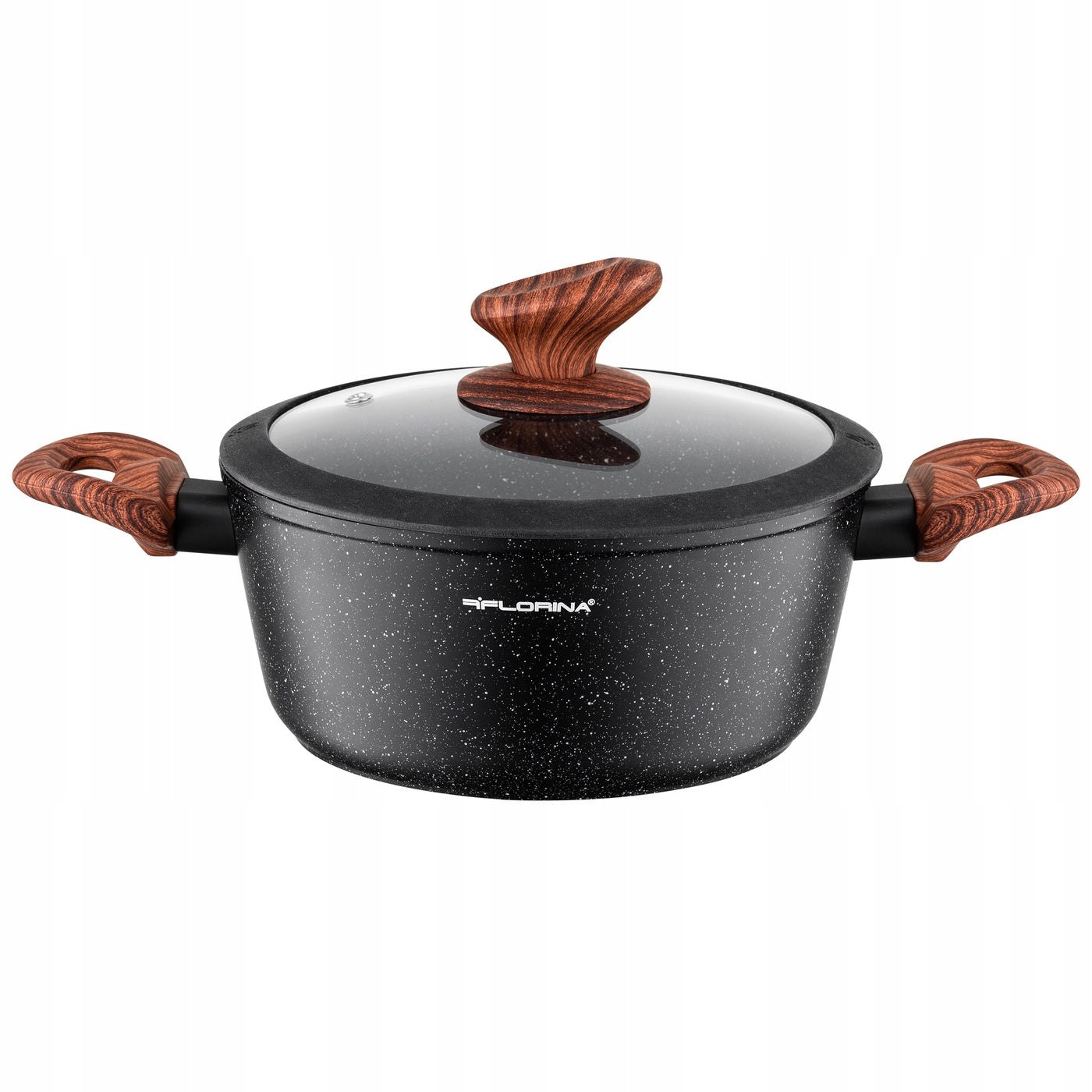 Set of aluminium pots Florina Master Black 9el. Packaging status original