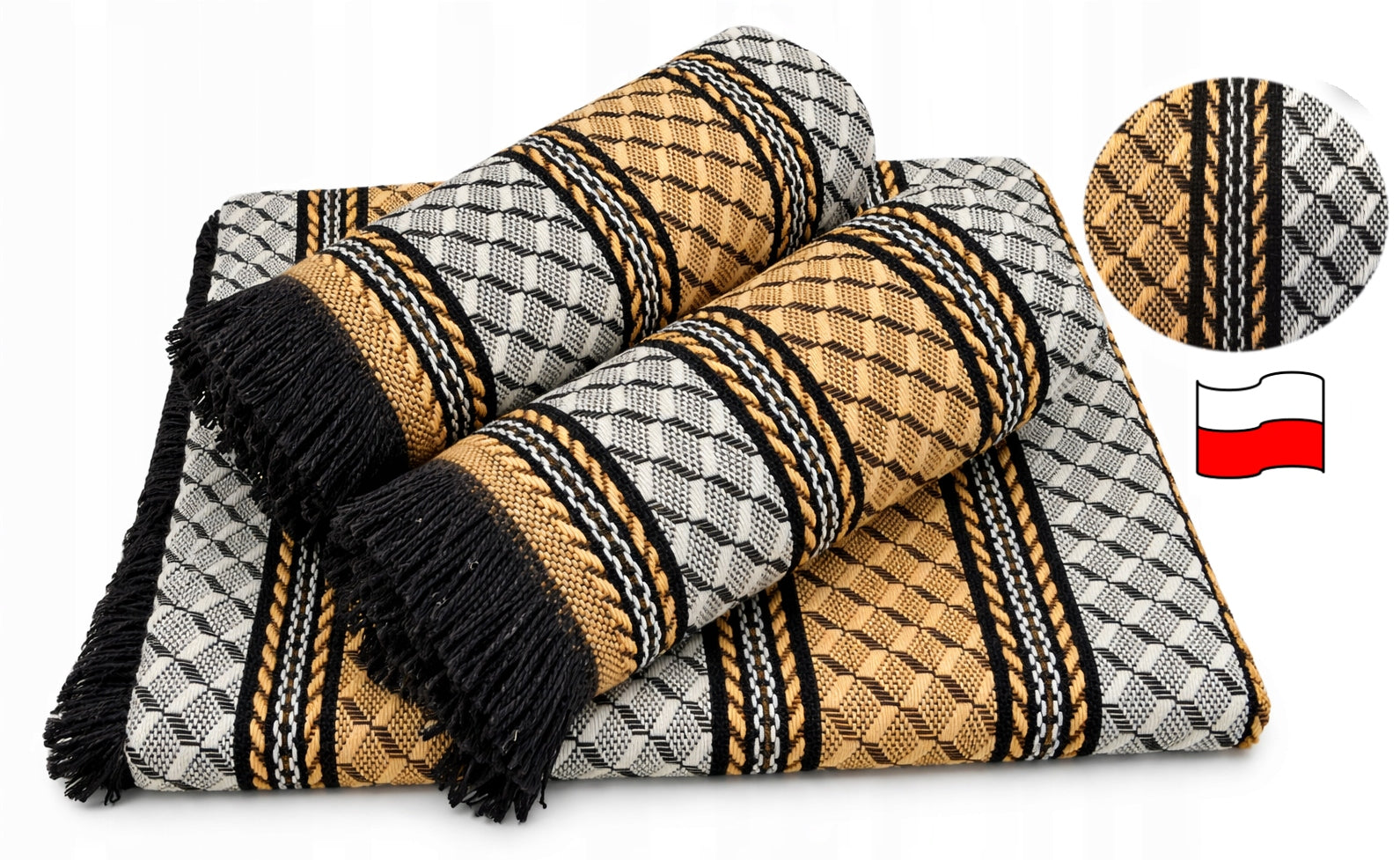 Set of bedspreads for sofa and armchairs bedspreads