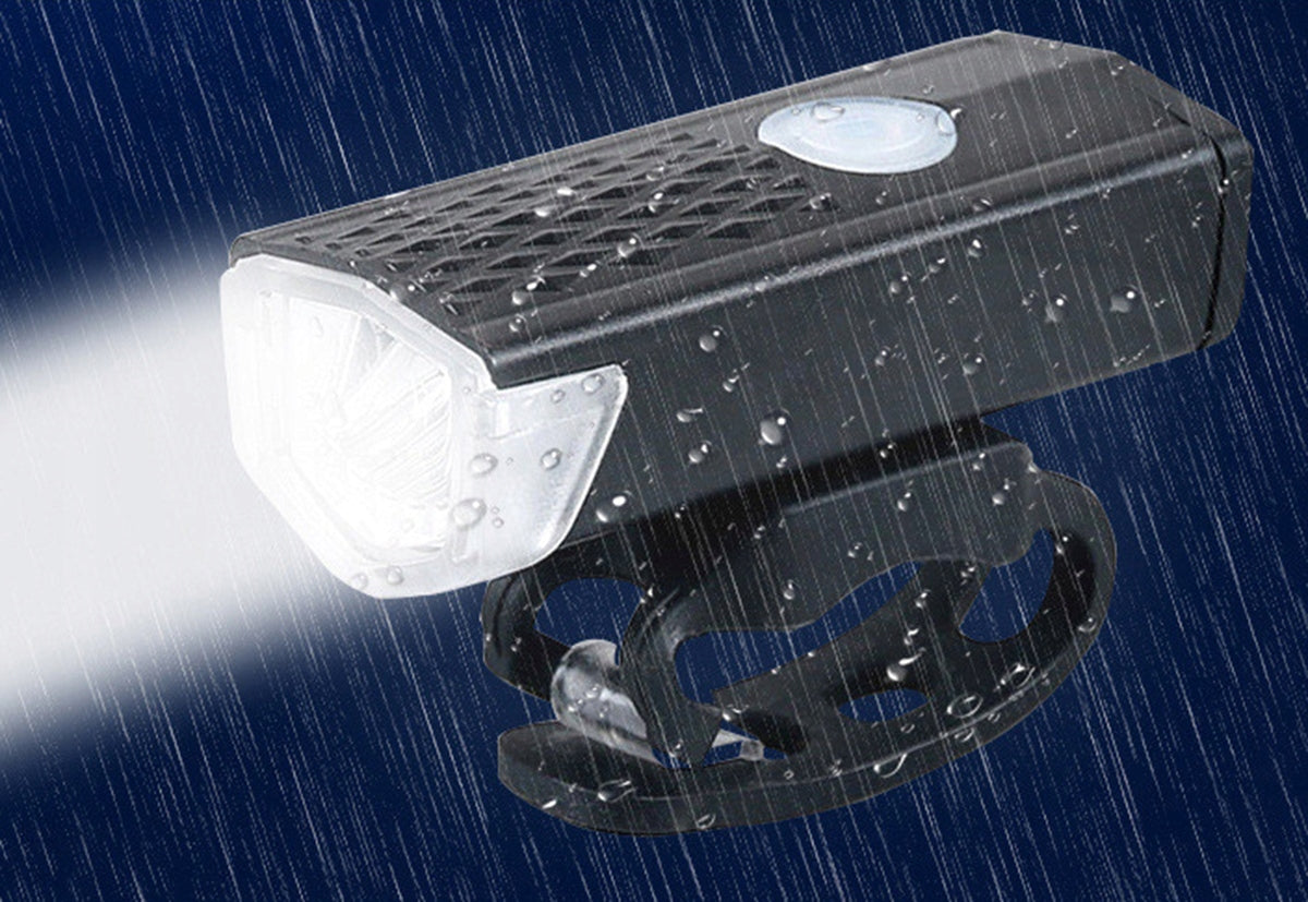 Set of bicycle lights AKU USB 300 lumens POWERFUL Packaging status original