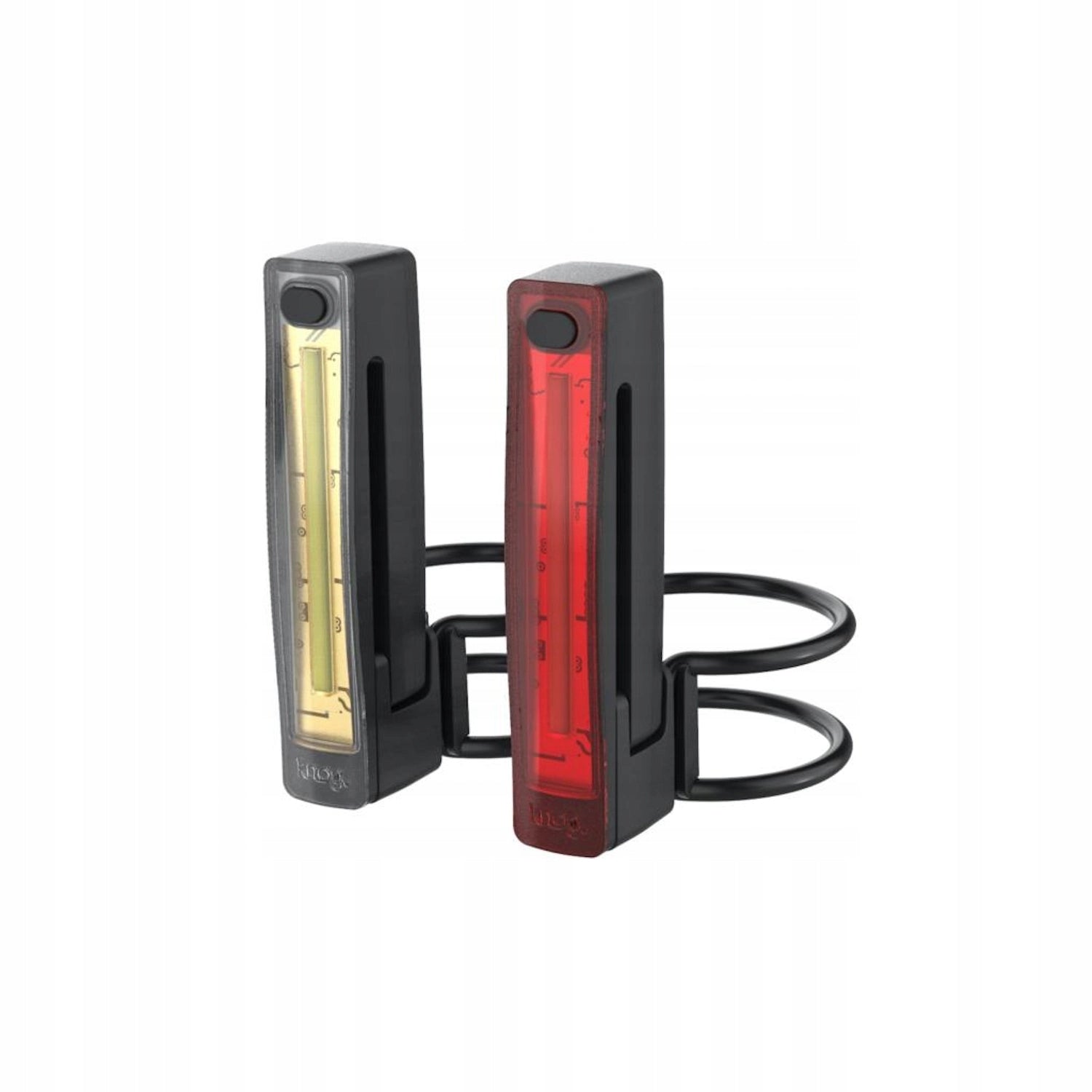 Set of bicycle lights Knog Plus Twinpack black