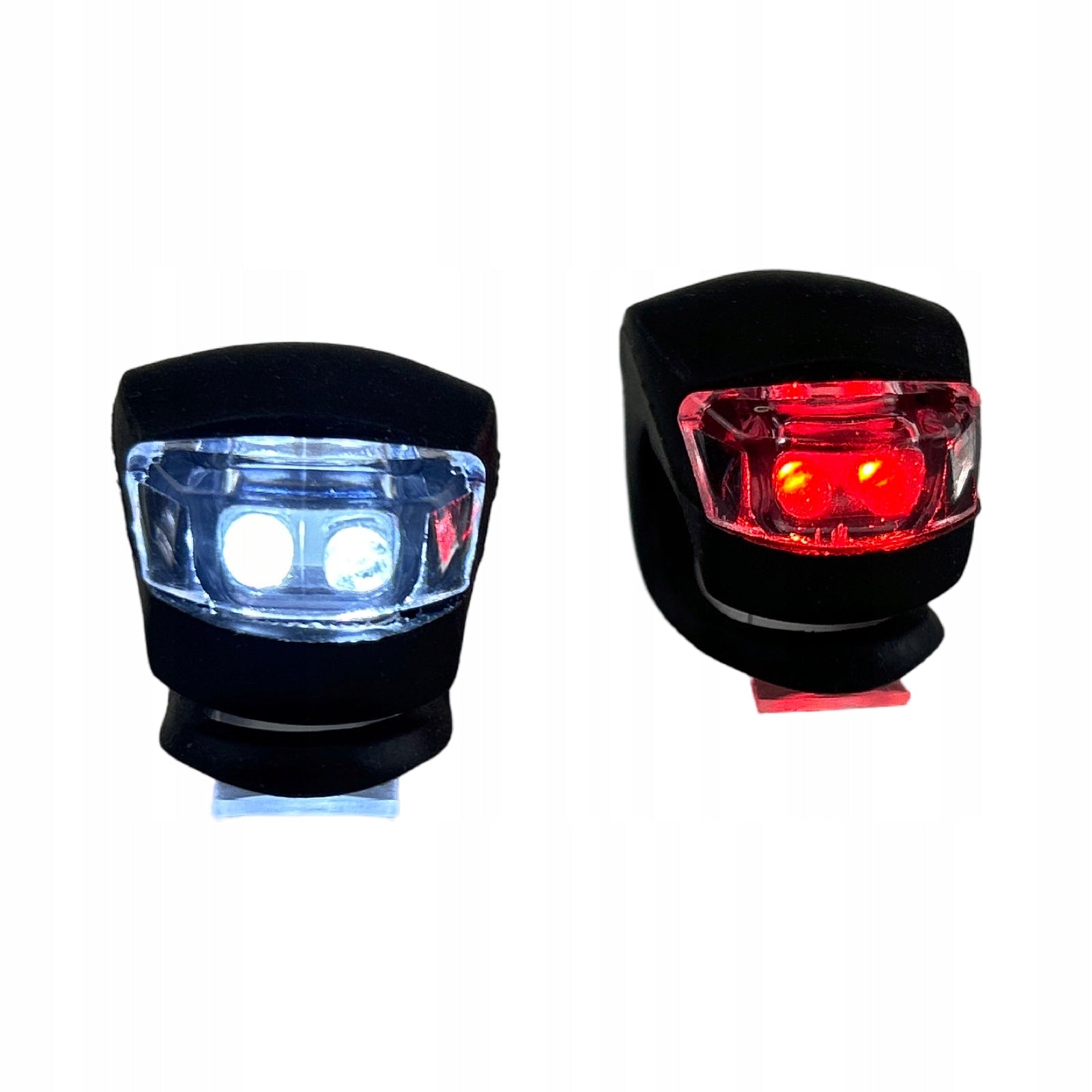 Set of bicycle lights led silicone ONYX Packaging status original