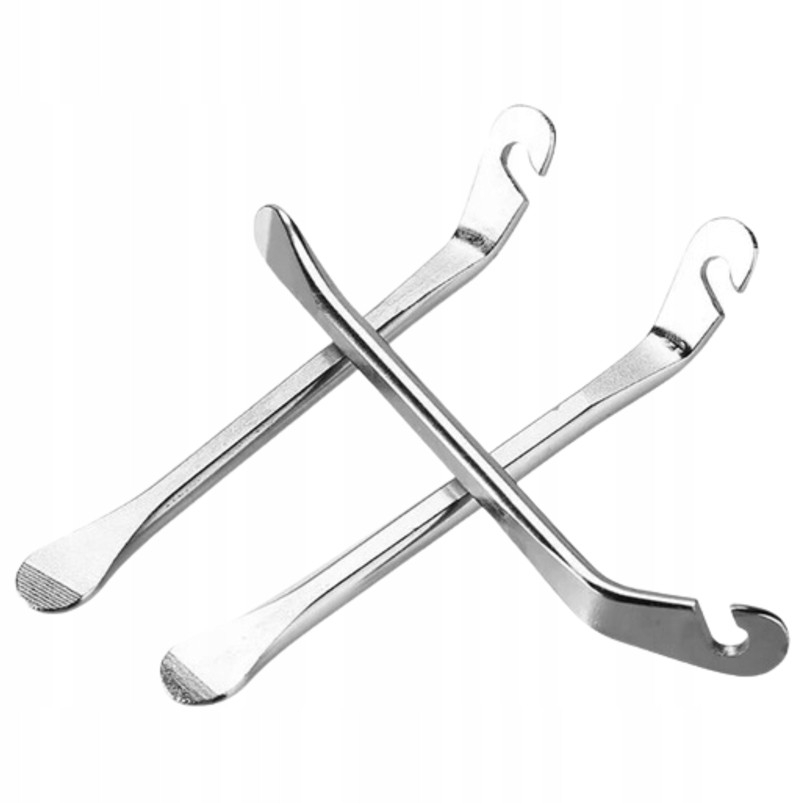Set of bicycle spoons for tires and inner tubes 3x metal buckets for service Brand no brand