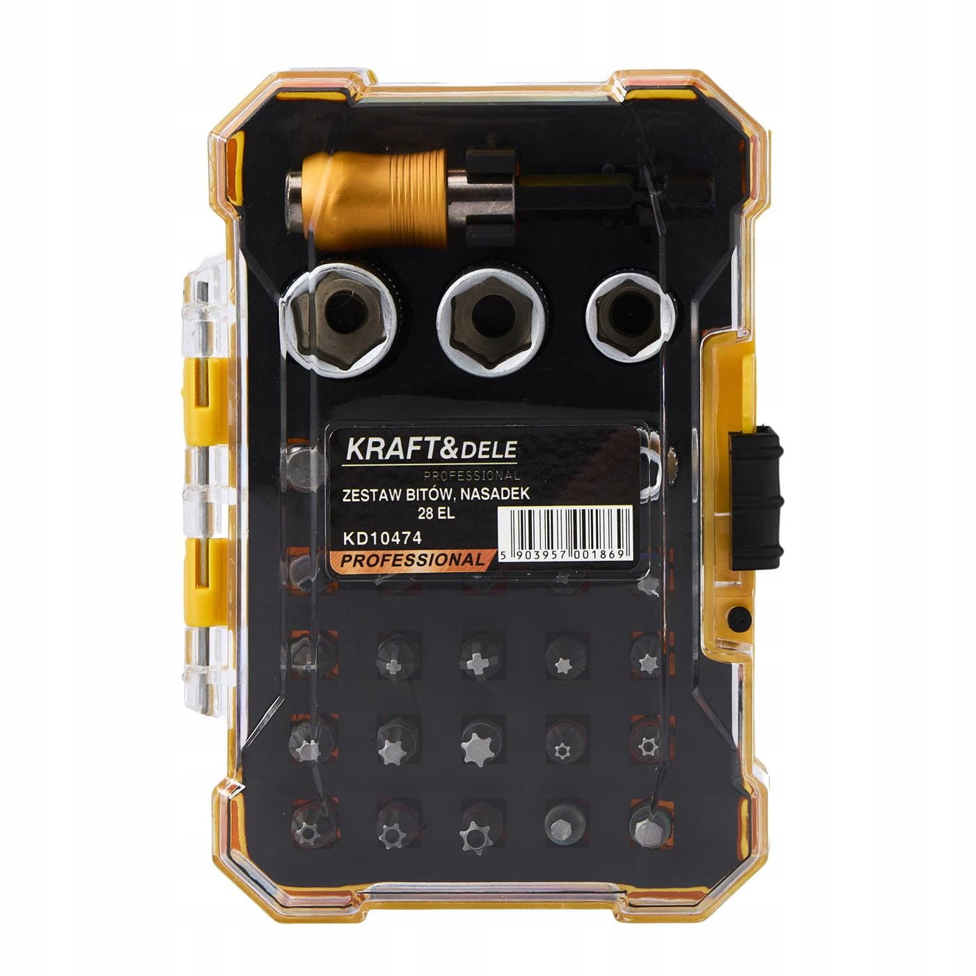 Set of bits 28 el. KD10474 KRAFT&DELE Product weight with unit packaging 0.5 kg