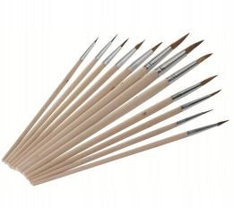 Set of brush brushes TROTON 12 pieces brush for mortars Manufacturer code pe12szt