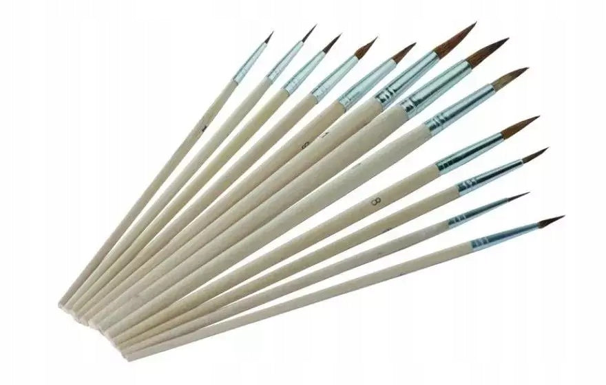 Set of brush brushes TROTON 12 pieces brush for mortars