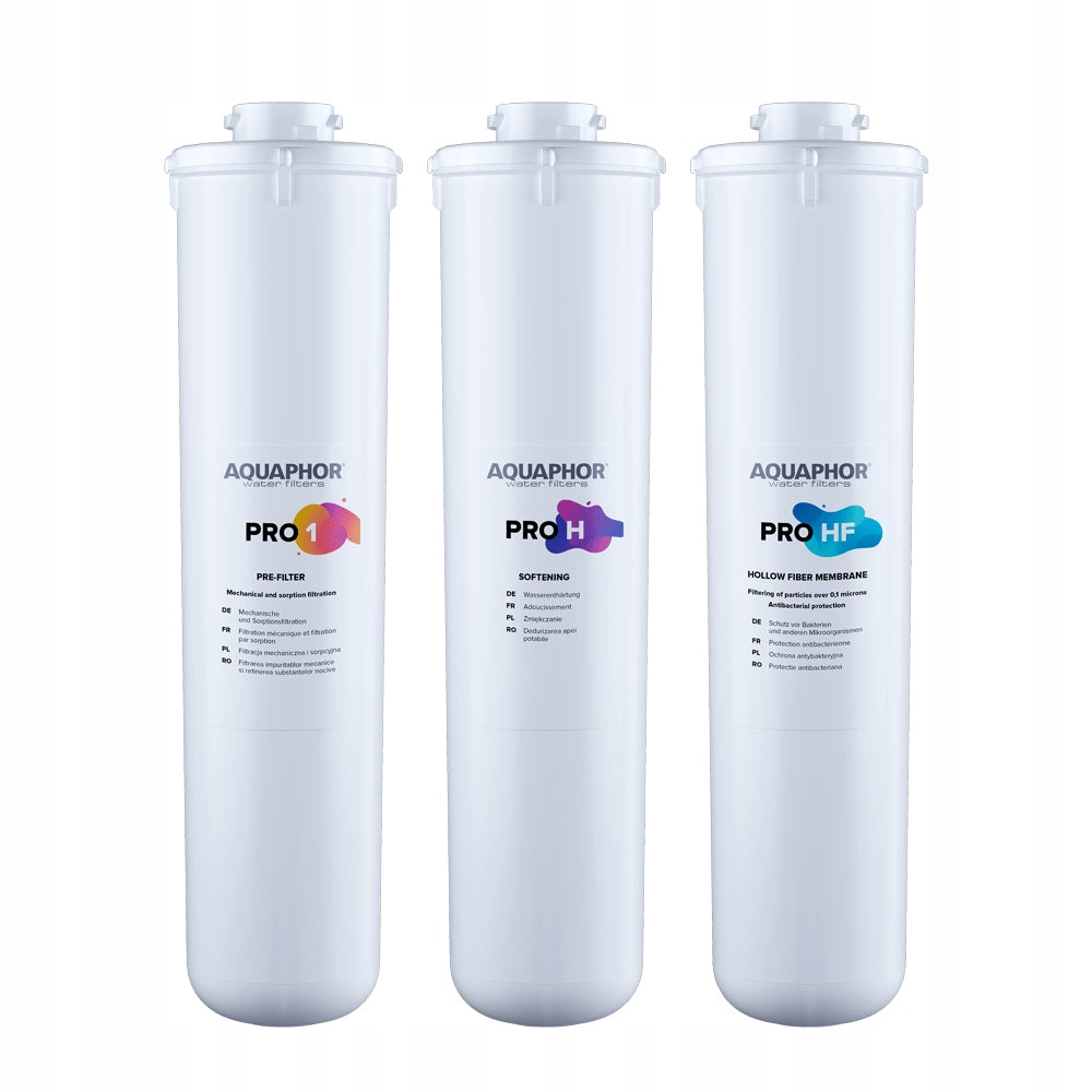 Set of cartridges Pro 1, Pro H, Pro HF for ECO H PRO