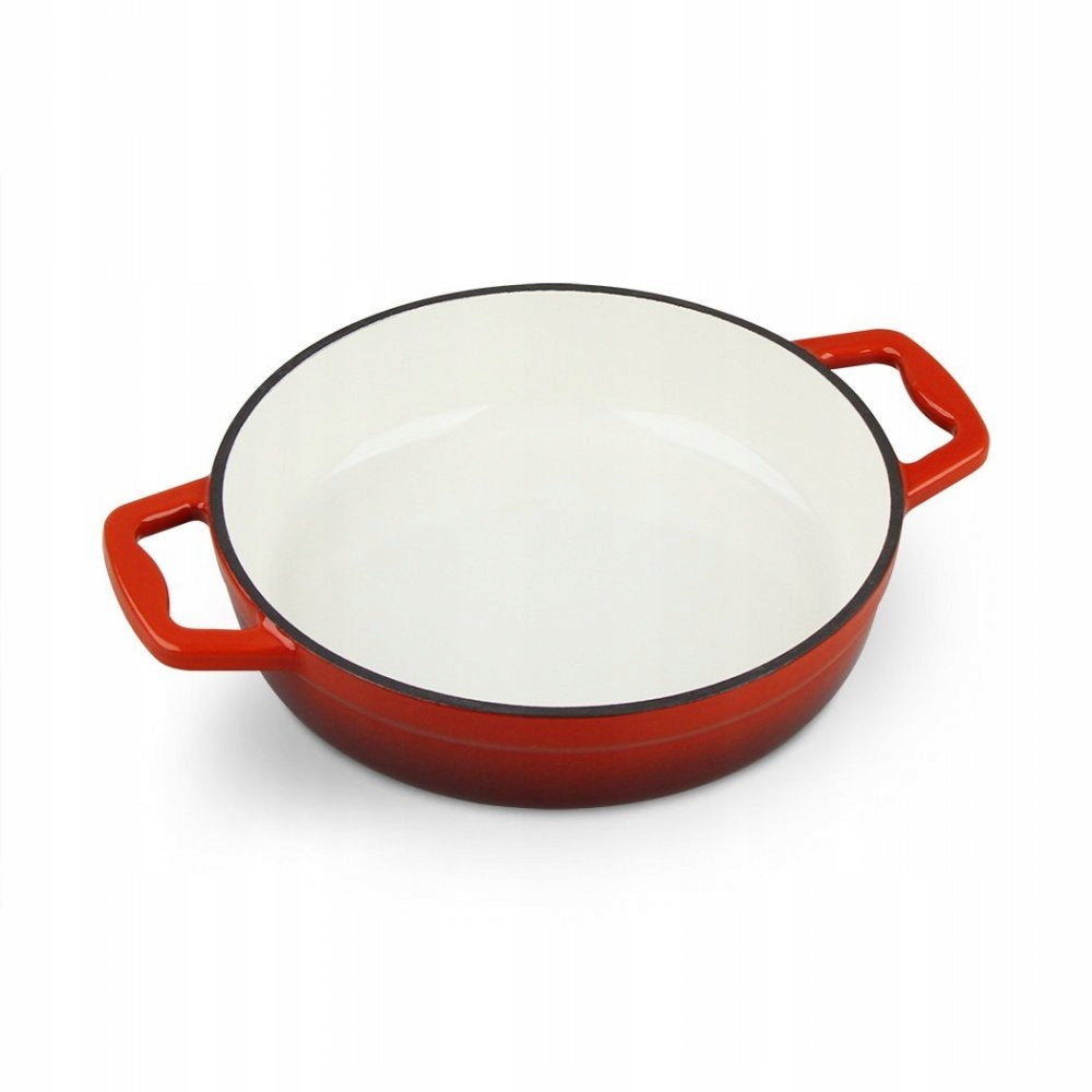 Set of cast iron pots Xanten 7 pcs. red Color red