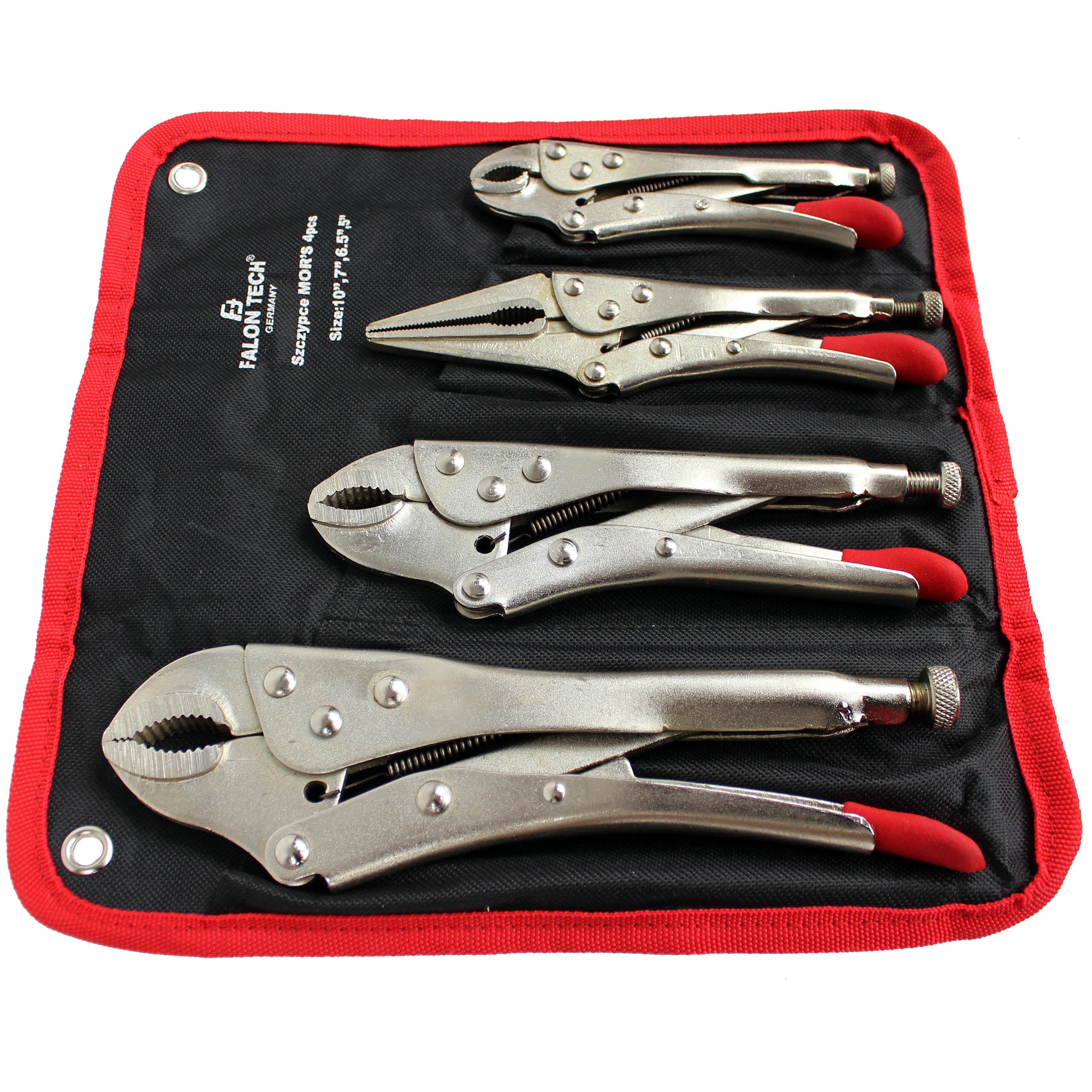 Set of clamping pliers Falon-Tech 4 pieces Brand Falon-Tech