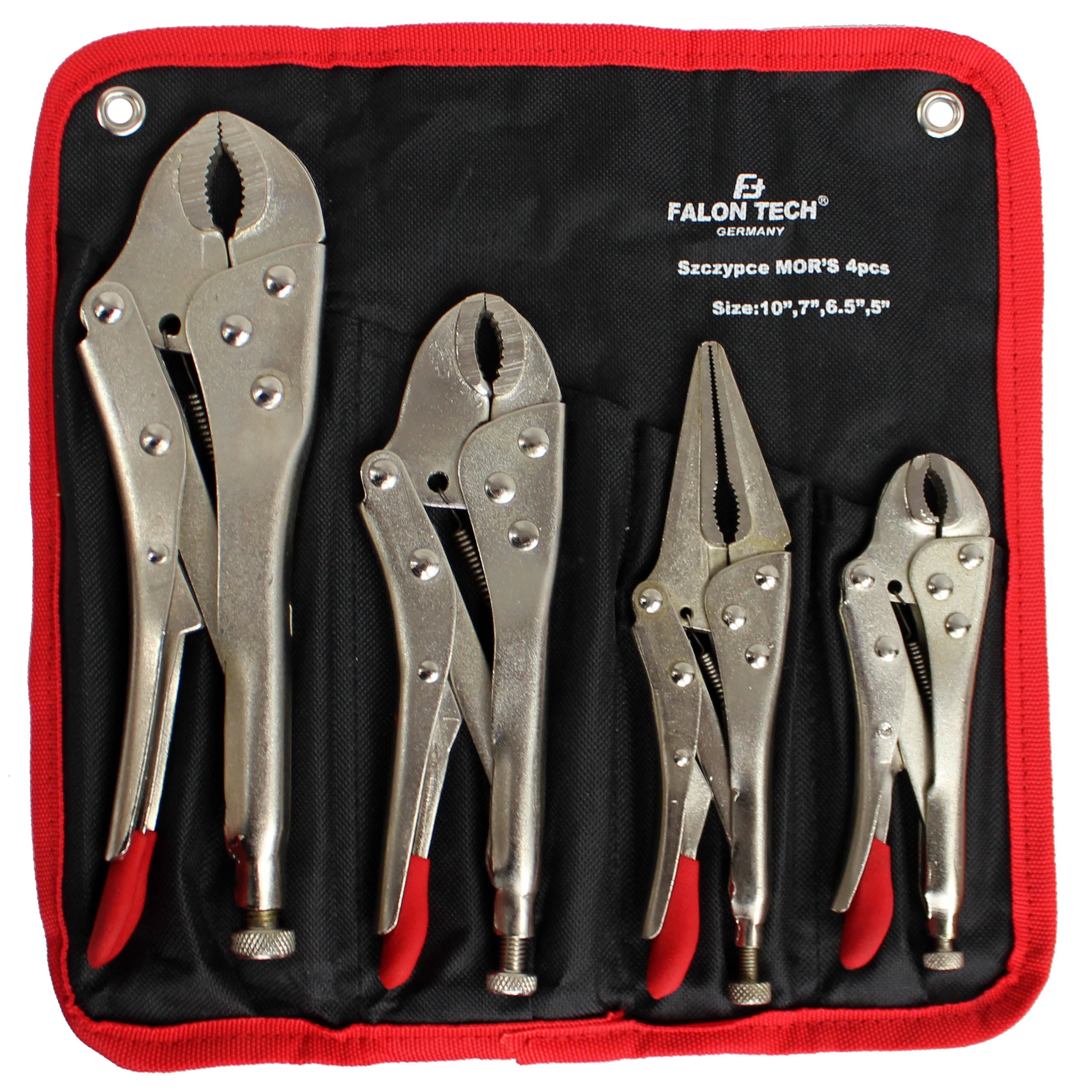 Set of clamping pliers Falon-Tech 4 pieces Manufacturer code FT65053