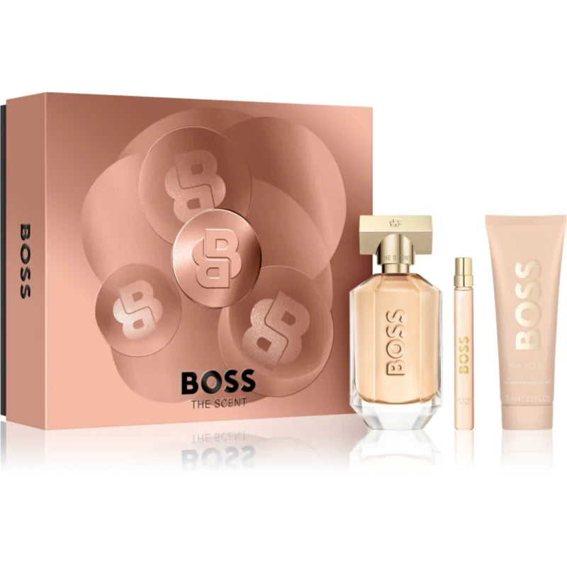 Set of cosmetics Hugo Boss The Scent EDP 100 ml EDP 10 ml + lotion 75 ml