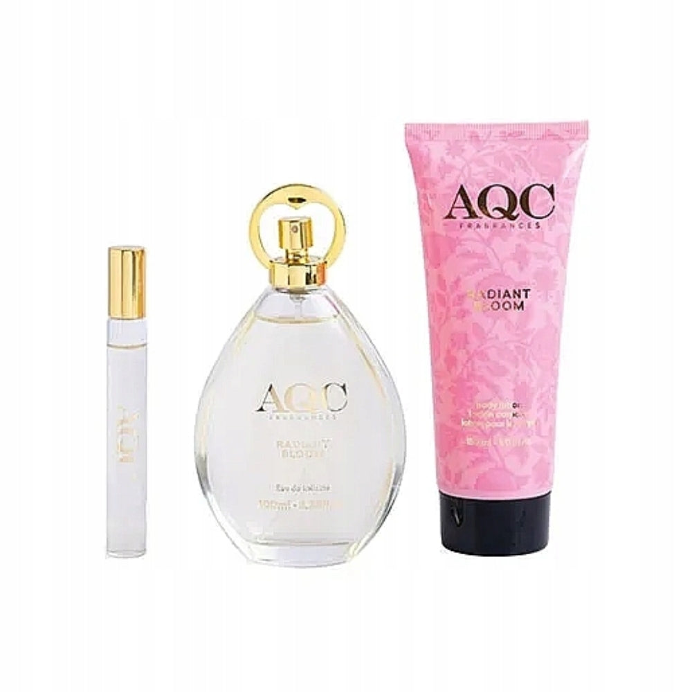 Set of cosmetics for women lotion + perfume Radiant Bloom AQC 1 pc Packaging status original