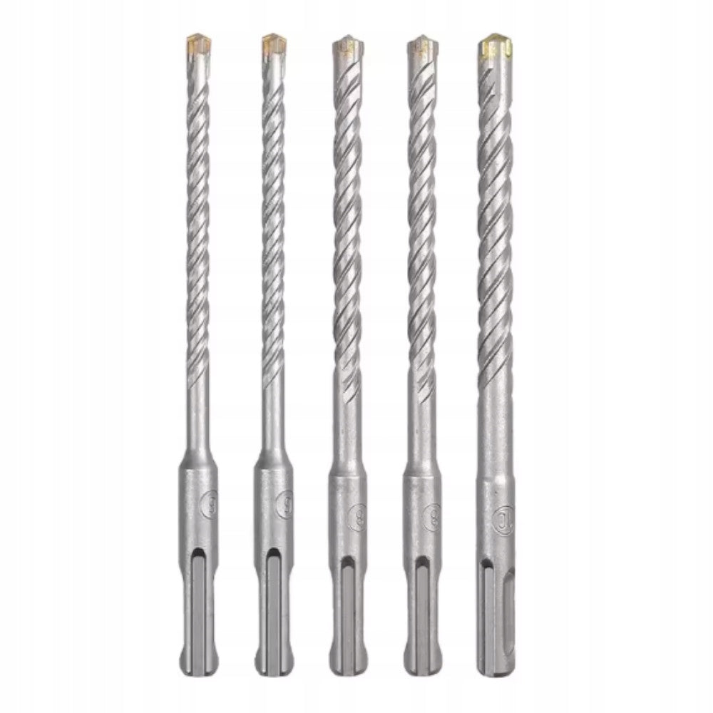 Set of drill bits for concrete brick masonry SDS+ 6-10x160 5 pieces