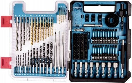 Set of drills and bits Erbauer 113 pcs. Brand Erbauer