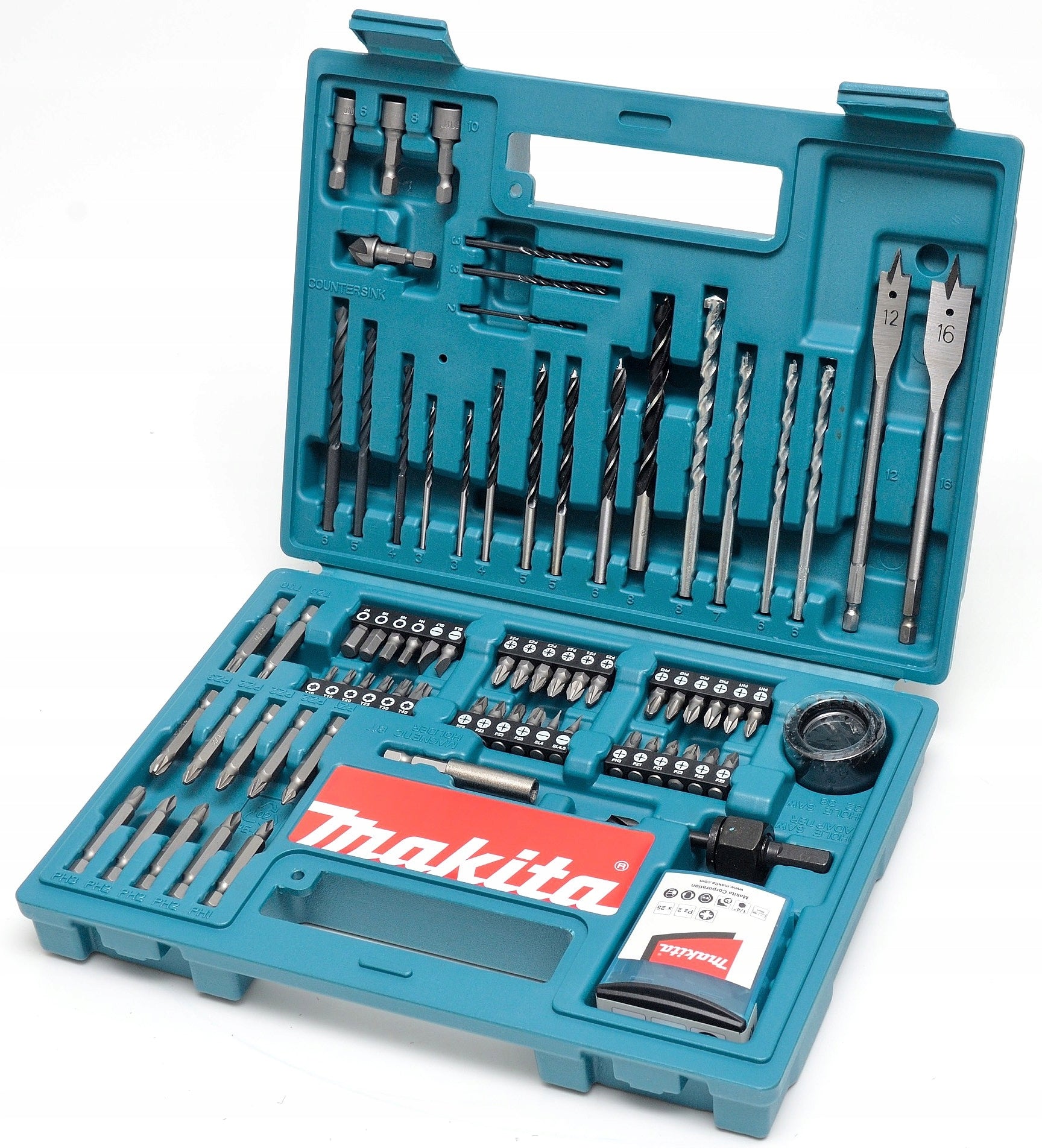 Set of drills and bits Makita B-53811 100 pcs. Packaging status original