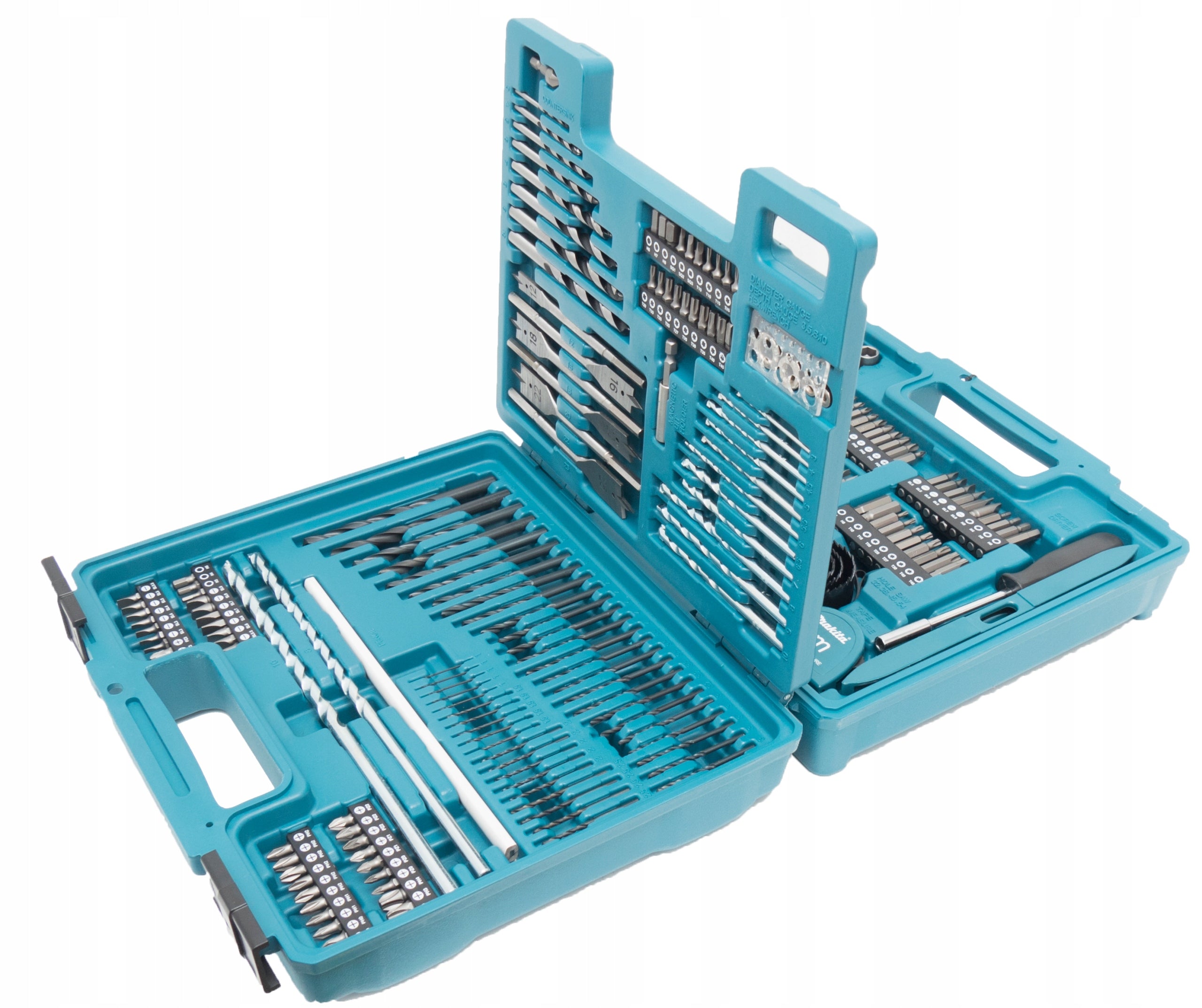 Set of drills and bits Makita E-06270 212 accessories Case case Manufacturer code E-06270