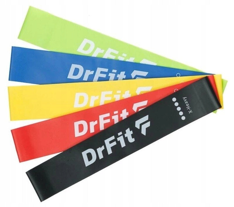 Set of exercise rubbers DRFIT DF EB-L-003C Brand DrFit