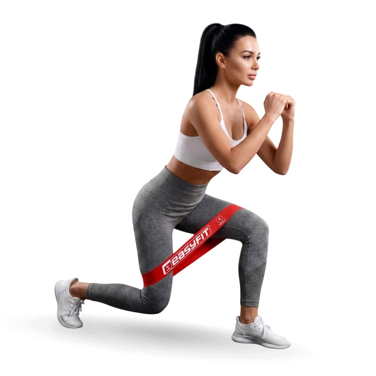 Set of exercise rubbers EasyFit BrightBand 7 pcs Packaging status original