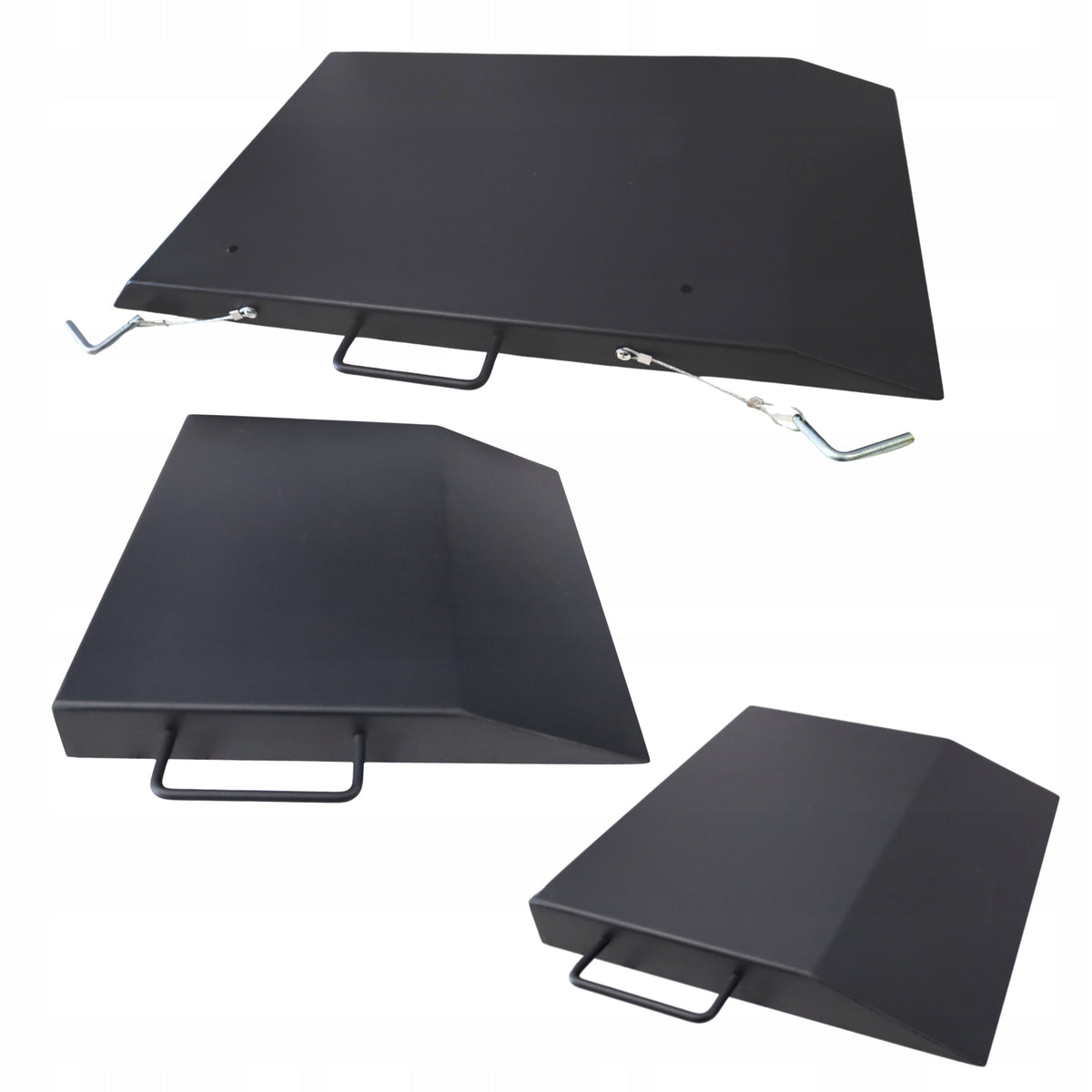 Set of expansion plates and inruns for geometry