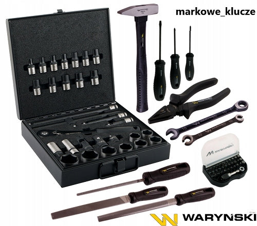 Set of extension sockets 1/2 10 el. Waryński Product weight with unit packaging 1.8 kg