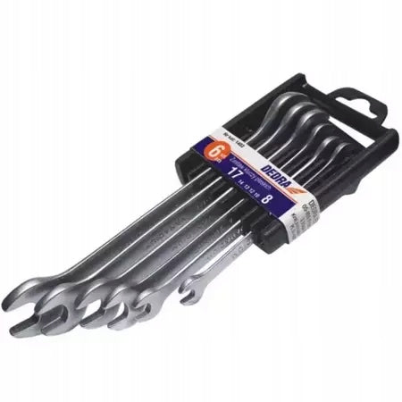 Set of flat wrenches DEDRA 1408 6pcs Brand Dedra