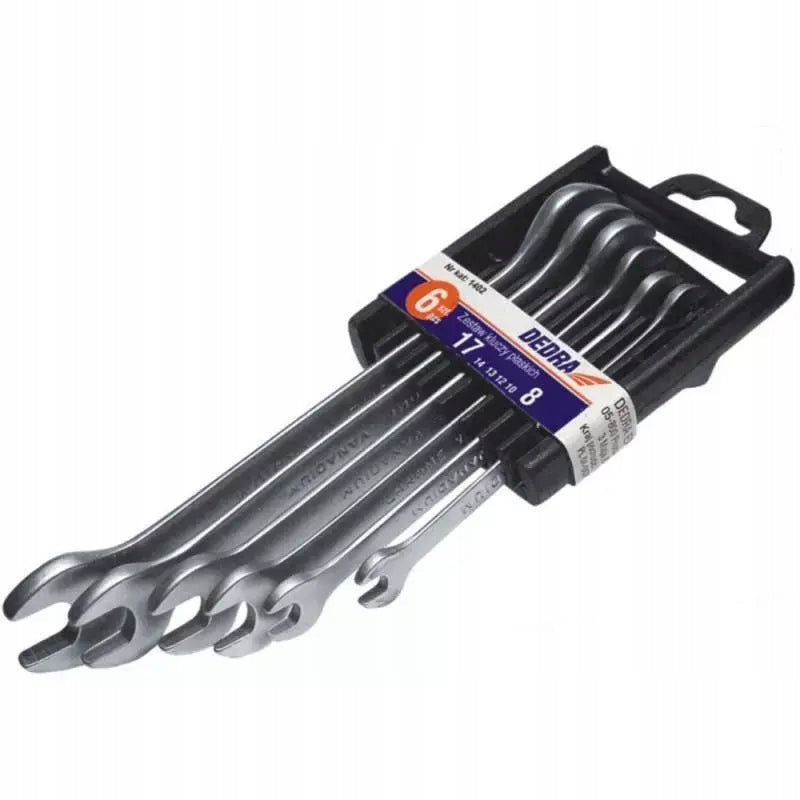 Set of flat wrenches DEDRA 1408 6pcs