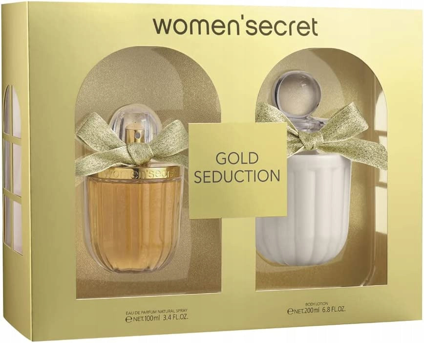 Set of floral perfumes Women'Secret Gold Seduction 100 ml + lotion 200 ml
