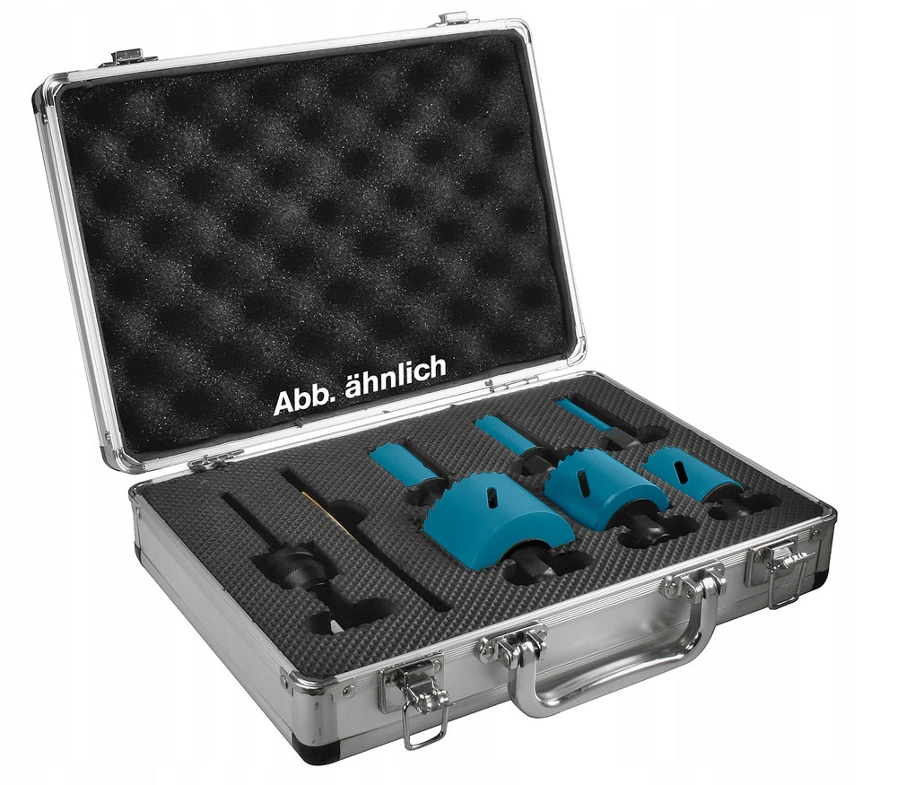Set of foraminifera BiM Makita B-11972 in case system Ezychange 6 pcs. Manufacturer code B-11972