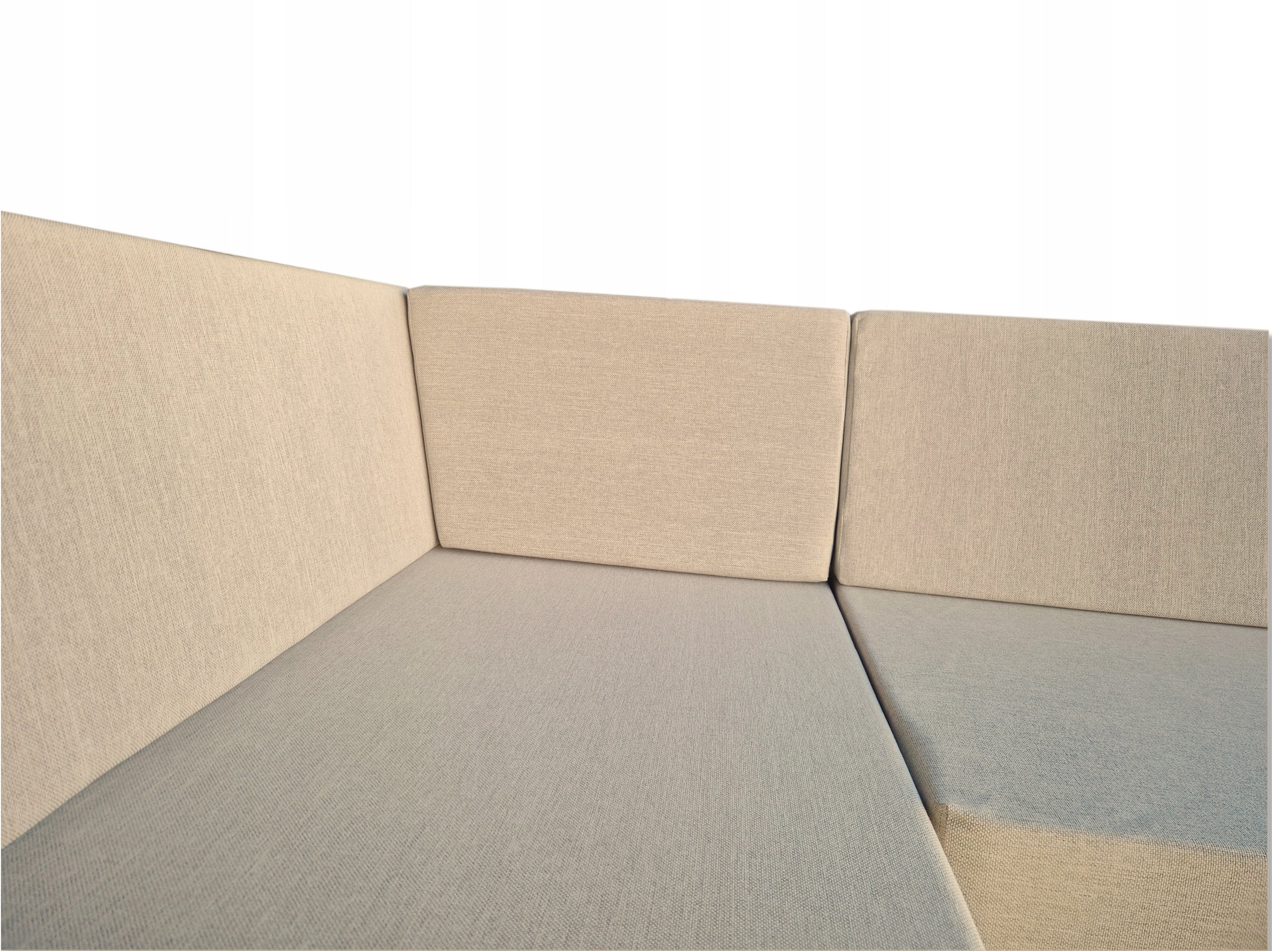 Set of garden cushions with backrest Pallets Corner -3 pcs. 120x80 + 40x120 Manufacturer no brand