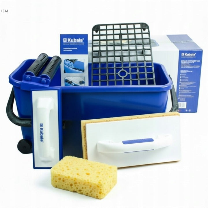 Set of glazing tools Kubala 5 el. bucket 20l
