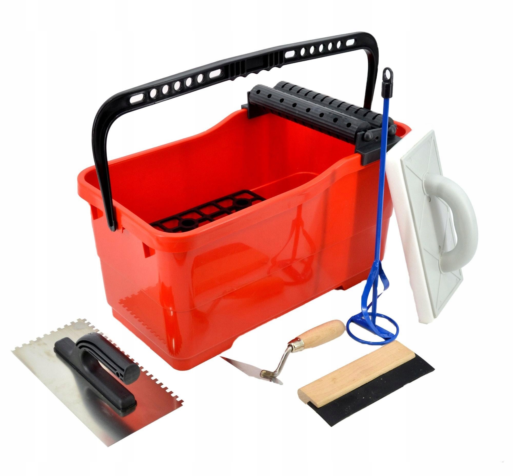 Set of glazing tools with bucket Awtools