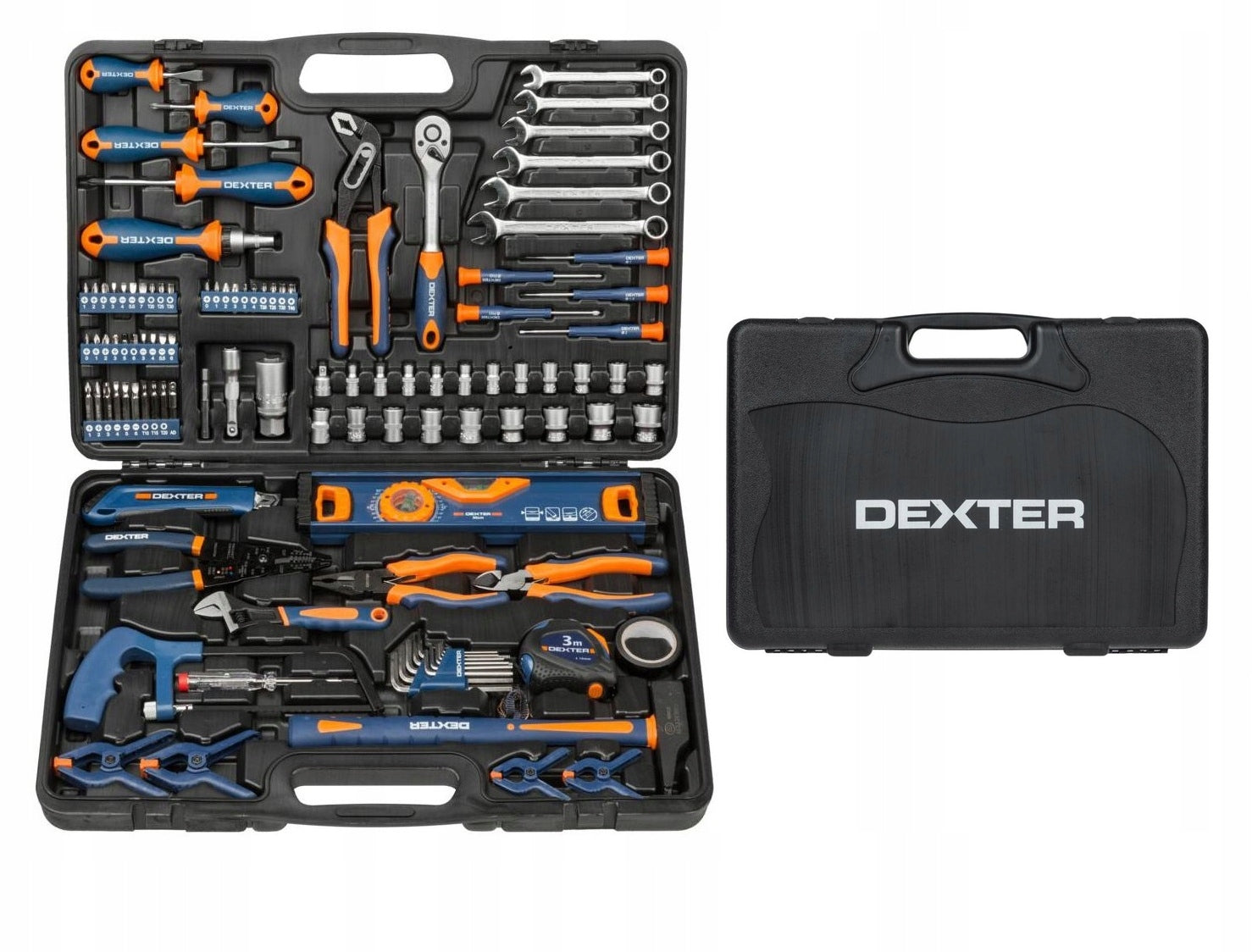 Set of hand tools 108 pcs Dexter Number of items in the set 108