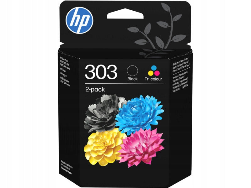 Set of inks HP 303 Ink Black 4 ml, Coloured 4 ml 3YM92AE