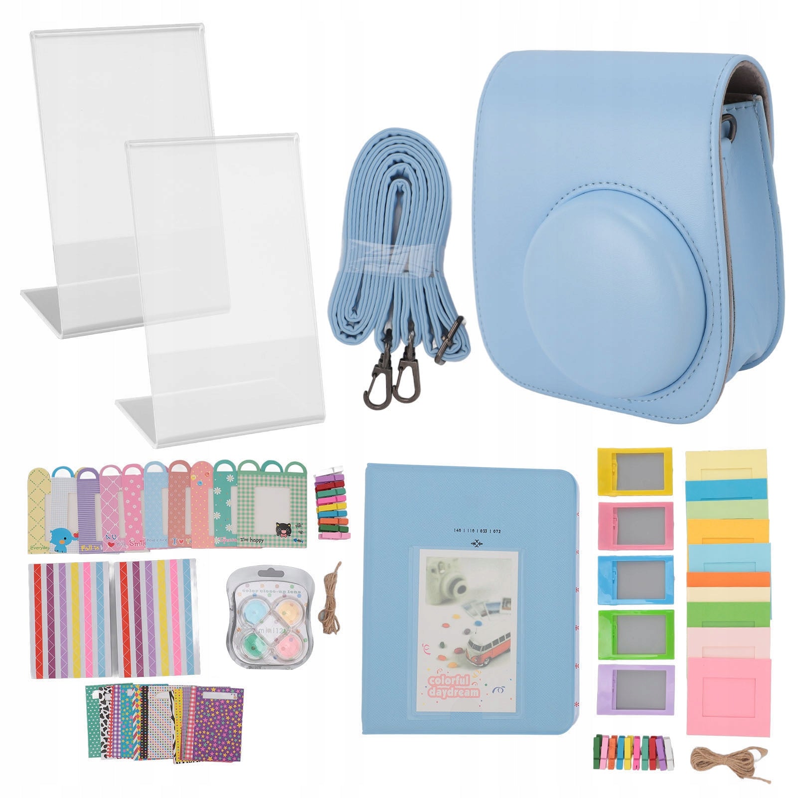 Set of instant camera cases, album for storing 65 photos