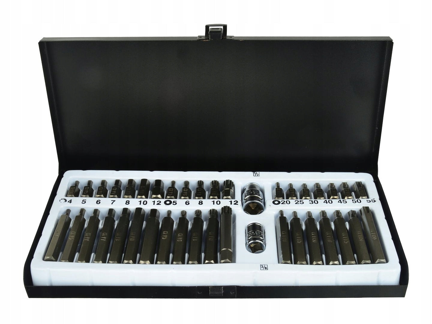Set of keys GEKO torx CRV 40el. metal box